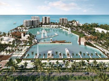 Departamento de Lujo frenta al mar de 146.9 m2 en la costa de Merida Yucatan
