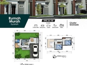 CICILAN TERSERAH, TANPA RIBA, KONSEP SYARIAH, RUMAH DIJUAL | 0