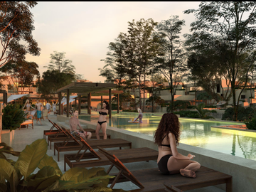Penthouse de 2 recamaras con spa, gimnasio, club de niños, cerca de la playa en