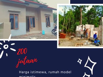 Siap bangun dengan luas 60 m2 harga nego