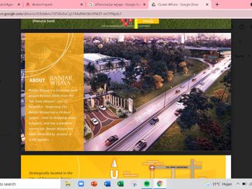 Rumah 2 Lantai Alfiore dekat Toll di Banjar Wijaya Cipondoh