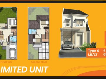 Rumah 2 Lantai Alfiore dekat Toll di Banjar Wijaya Cipondoh