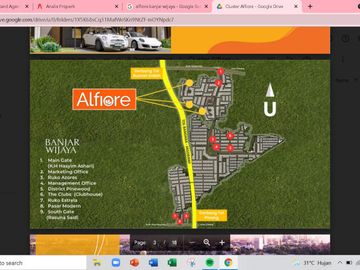 Rumah 2 Lantai Alfiore dekat Toll di Banjar Wijaya Cipondoh