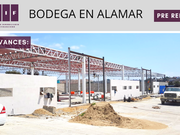 1,841 M2 | BODEGA EN PRE RENTA EN ALAMAR