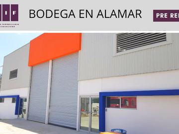 1,841 M2 | BODEGA EN PRE RENTA EN ALAMAR