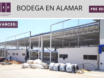 1,841 M2 | BODEGA EN PRE RENTA EN ALAMAR