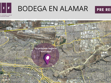 1,841 M2 | BODEGA EN PRE RENTA EN ALAMAR