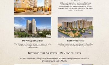 Prime Residential Lots for Sale in Rockwell South at Carmelray Located in Carmel Town, Calamba, Laguna