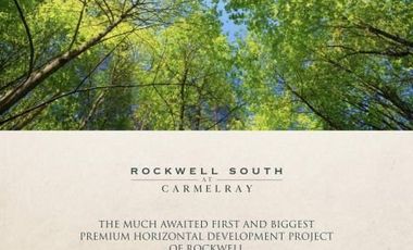 Prime Residential Lots for Sale in Rockwell South at Carmelray Located in Carmel Town, Calamba, Laguna