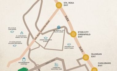 Prime Residential Lots for Sale in Rockwell South at Carmelray Located in Carmel Town, Calamba, Laguna