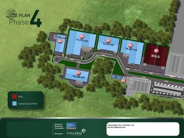 Kavling Industri Griya idola industrial park bitung tangerang