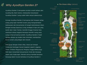 Cluster Ayodha Garden 2, Perumahan Modern & Asri di ALSUT