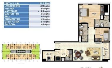 Park Avenue 2 Bedroom For Sale in Grand Central Park BGC
