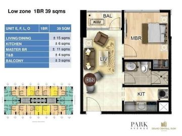 Park Avenue 2 Bedroom For Sale in Grand Central Park BGC