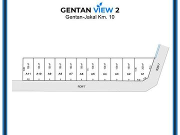 Tanah Jalan Kaliurang, Selatan Kampus UII: Gentan View 2