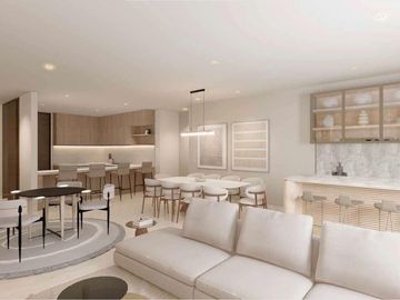 Penthouse frente al mar, alberca, gimnasio, Area de picnic, Deli y cava de vinos