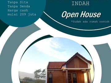 Cashback 100jtan Rumah murah sejuk asri konsep villa di Cimaung