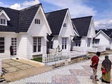 Rumah Cluster Gaya Eropa di Waru Farm Land Ciampea, Bogor