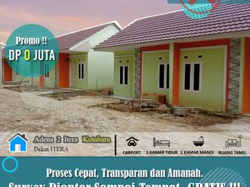 rumah minimalis terbaik dekat kampus ITERA 2021