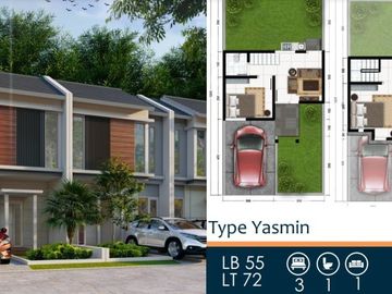 RUMAH TERCANTIK KAWASAN KOTA MALANG DEKAT TOL MADYOPURO !