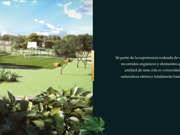 Terreno con amenidades en Parque Tamankaya