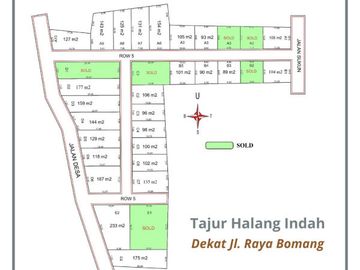 Tanah Bogor Dekat Jalan Bomang, Angsur 12x Non Bunga