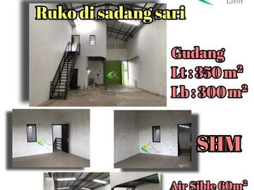 Dijual Ruko di Sandang Sari