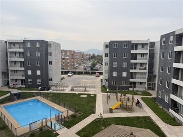 Arriendo depto 3 dorm. en Lo Campino Quilicura, piscina