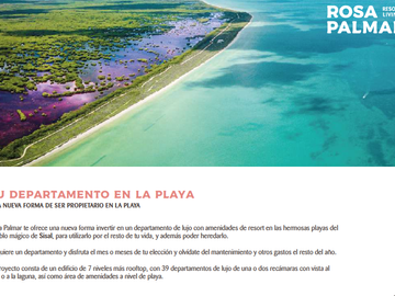 Villa amueblada en venta en la Playa de Sisal Yucatán