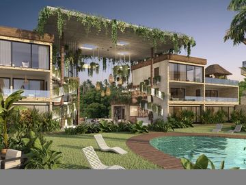DEPARTAMENTO, CENTRICO en VENTA, TULUM