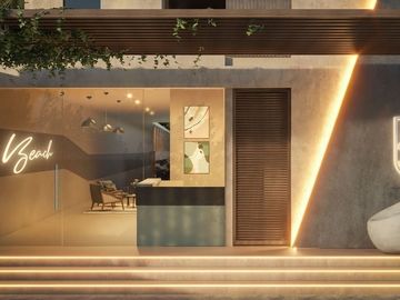 Departamento en VENTA en la playa en Montejo Beach (Garden house)