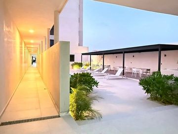 Departamento Garden en VENTA en la playa en Montejo Beach