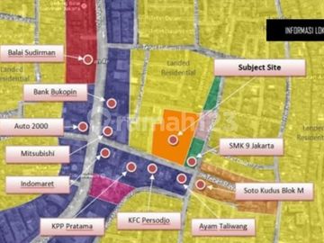 For Sale Harga NJOP Tanah di Jl. Tebet Raya (Seberang Kfc)