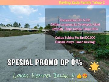 Jual Tanah Kavling Tanpa Dp Pinggir Tol di Bekasi Utara