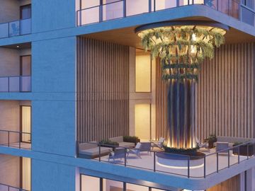 Departamento con rooftop y vista al mar, alberca infinity y mas en venta Cancún