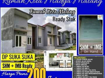 Rumah Murah Dp 20 Jutaan Di Cemorokandang Kota Malang