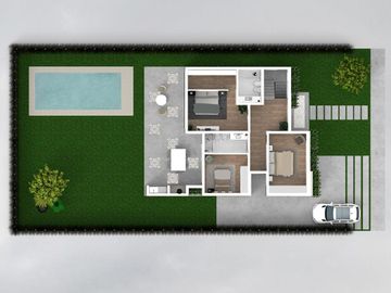 Casa en venta a estrenar en Vila Marina 2 de 4 ambientes. Villanueva, Tigre