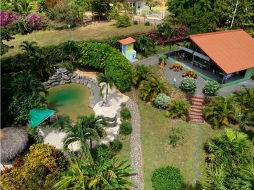 VENTA HOTEL CABAÑAS TURISTICAS VALLE DE ANTON CERCA A LA PLAYA  CV