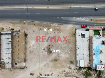¡Oportunidad única en Paita! 🌟

Te presentamos este excelente terreno en venta, ubicado en la estratégica carretera a Paita , justo en esquina, en l