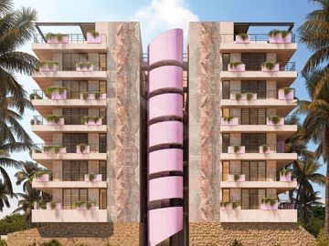 Penthouse(B) en la playa en VENTA en COPROPIEDAD en Rosa Palmar , Sisal