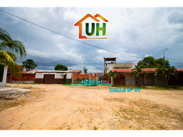 VENTA TERRENO URBANO PUCALLPA - EXCELENTE UBICACIÓN - AT 300 M2