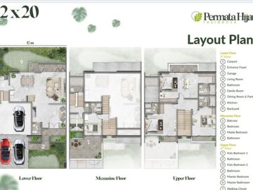 Rumah PIK 2 Cluster Permata Hijau Residence Dekat Club House