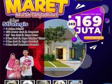 Termurah, Rumah Minimalis di Sidoarjo