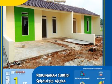 Rumah subsidi dekat kemiling