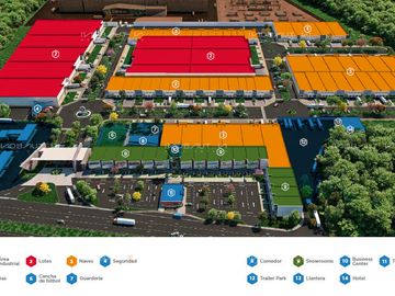 IB-YU0009 - Terreno Industrial en Venta en Mérida, 5,000 m2.