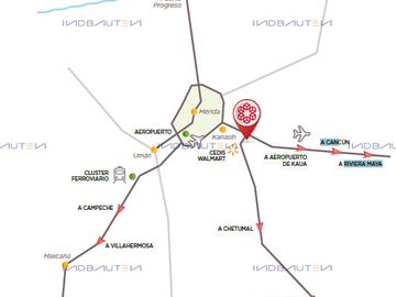 IB-YU0009 - Terreno Industrial en Venta en Mérida, 5,000 m2.