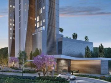 Apartamento con cine, alberca, gimnasio con spinning room, vista al campo de gol