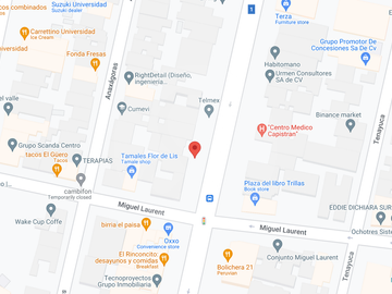 Av. Cuauhtémoc 1193 Departamento en venta en Letrán Valle