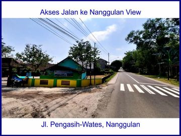 Murah DEKAT WATES KOTA, Tanah Cocok Homestay