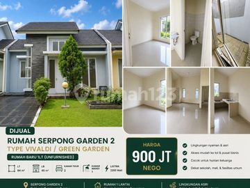 Disewakan Rumah Nyaman di Serpong Garden 2